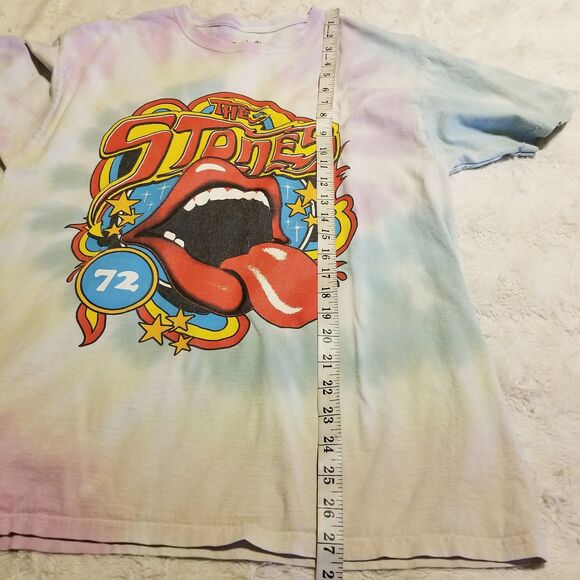 The Rolling Stones Tie Dye Tshirt Size Large Graphic - Picture 6 of 7